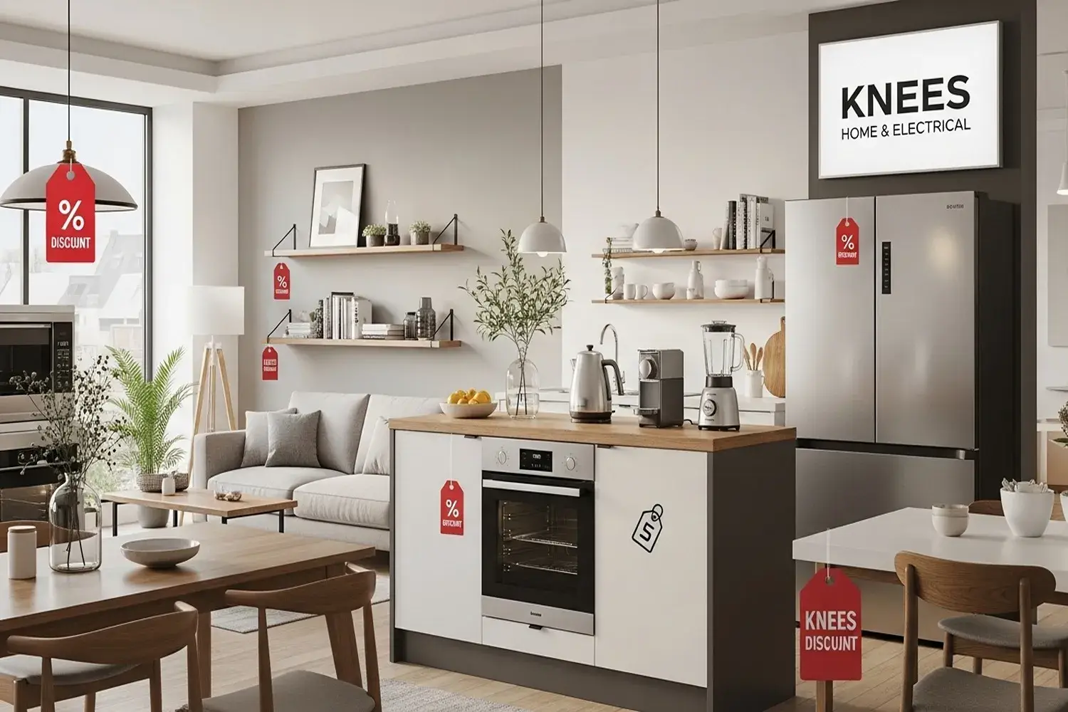 Discover Affordable Home Essentials at Knees Home & Electrical